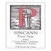 Sineann Covey Ridge Vineyard Pinot Noir 2002 Front Label