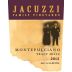 Jacuzzi Montepulciano 2012 Front Label