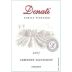 Donati Family Vineyards Cabernet Sauvignon 2007 Front Label