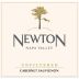 Newton Unfiltered Cabernet Sauvignon 2018 Front Label