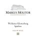 Markus Molitor Wehlener Klosterberg Riesling Spatlese 2018 Front Label