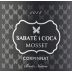 Sabaté i Coca Sabate i Coca Mosset Corpinnat Brut Nature 2018 Front Label