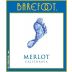 Barefoot Merlot 2016 Front Label