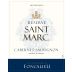 Les Vignobles Foncalieu Saint Marc Reserve Cabernet Sauvignon 2015 Front Label