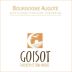 Domaine Goisot Bourgogne Aligote 2023 Front Label