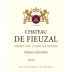 Chateau de Fieuzal 2020 Front Label