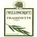 Willowcroft Vineyard Traminette 2015 Front Label