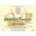 Domaine Gerard Duplessis Chablis Mont de Milieu Premier Cru 2020 Front Label