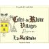 Domaine de la Solitude Cotes du Rhone Villages Reserve 2024 Front Label