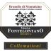 Collemattoni Brunello di Montalcino Vigna Fontelontano Riserva 2007 Front Label