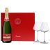 Bubbles & Baccarat Glassware & Champagne Set Gift Product Image