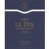 Los Vascos Le Dix 2016 Front Label