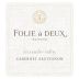 Folie a Deux Alexander Valley Cabernet Sauvignon 2020 Front Label
