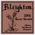 B. Leighton Petit Verdot 2016 Front Label