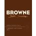 Browne Family Vineyards Site Series Cabernet Sauvignon 2015 Front Label