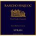 Rancho Sisquoc Syrah 2016 Front Label
