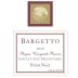 Bargetto Regan Vineyard Reserve Pinot Noir 2020 Front Label