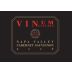 Vinum Cellars Napa Valley Cabernet Sauvignon 2006 Front Label