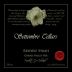 Settembre Cellars Reserve Syrah 2010 Front Label