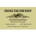 Eminence Road Farm Winery Elizabeth's Vineyard Dry Gewurztraminer 2014 Front Label