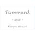 Domaine Francois Mikulski Pommard 2018 Front Label