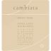 Cambiata Winery Pinot Noir 2017 Front Label