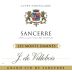 J. de Villebois Sancerre Les Monts Damnes 2018 Front Label