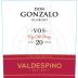 Valdespino Don Gonzalo Oloroso (500ML) Front Label