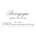 Maison Leroy Bourgogne Blanc 2019 Front Label
