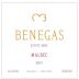 Bodega Benegas Estate Malbec 2017 Front Label