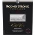 Rodney Strong Old Vines Zinfandel 2016 Front Label