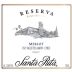 Santa Rita Reserva Merlot 2007 Front Label