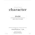 Wine & Soul Pintas Character Red 2021  Front Label