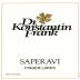 Dr. Konstantin Frank Saperavi 2015 Front Label