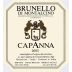 Capanna Brunello di Montalcino 2005 Front Label