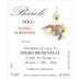 Piero Benevelli Barolo Ravera di Monforte 2016 Front Label