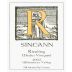 Sineann Medici Vineyard Riesling 2002 Front Label