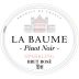 La Baume Brut Rose of Pinot Noir Front Label
