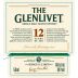 Glenlivet 12 Year Single Malt Scotch Whisky Front Label