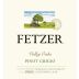 Fetzer Valley Oaks Pinot Grigio 2018 Front Label