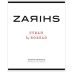 Borsao Zarihs Syrah 2015 Front Label