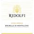 Agricola Ridolfi Brunello di Montalcino Donna Rebecca 2017 Front Label