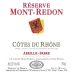 Chateau Mont-Redon Cotes du Rhone Reserve 2017 Front Label