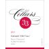 Cellars 33 Old Vine Zinfandel 2017 Front Label