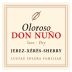 Lustau Don Nuno Dry Oloroso Sherry Front Label