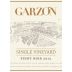 Bodega Garzon Uruguay Single Vineyard Pinot Noir 2015 Front Label