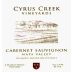 Cyrus Creek Vineyards Cabernet Sauvignon 2010 Front Label