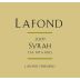 Lafond Lafond Vineyard Syrah 2009 Front Label