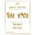 The Vice The House Pinot Noir 2019 Front Label