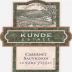 Kunde Cabernet Sauvignon 2003 Front Label